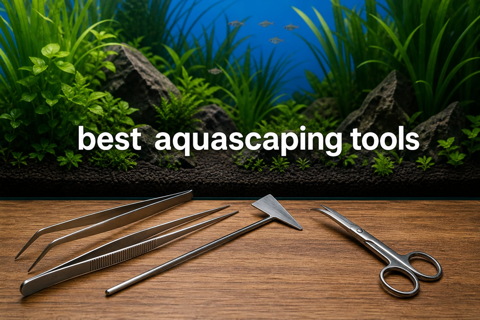 best aquascaping tools