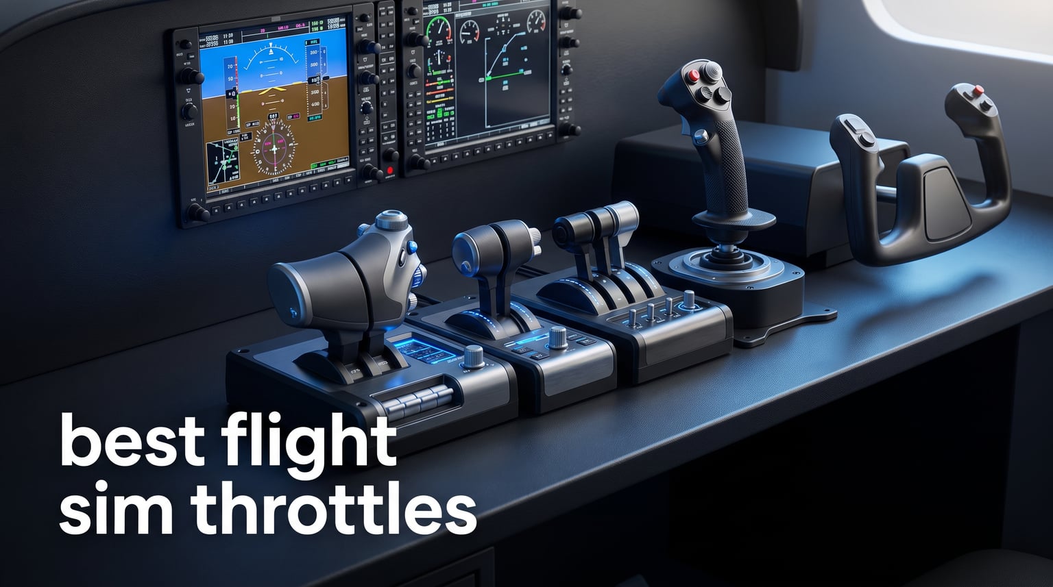 best flight sim throttles