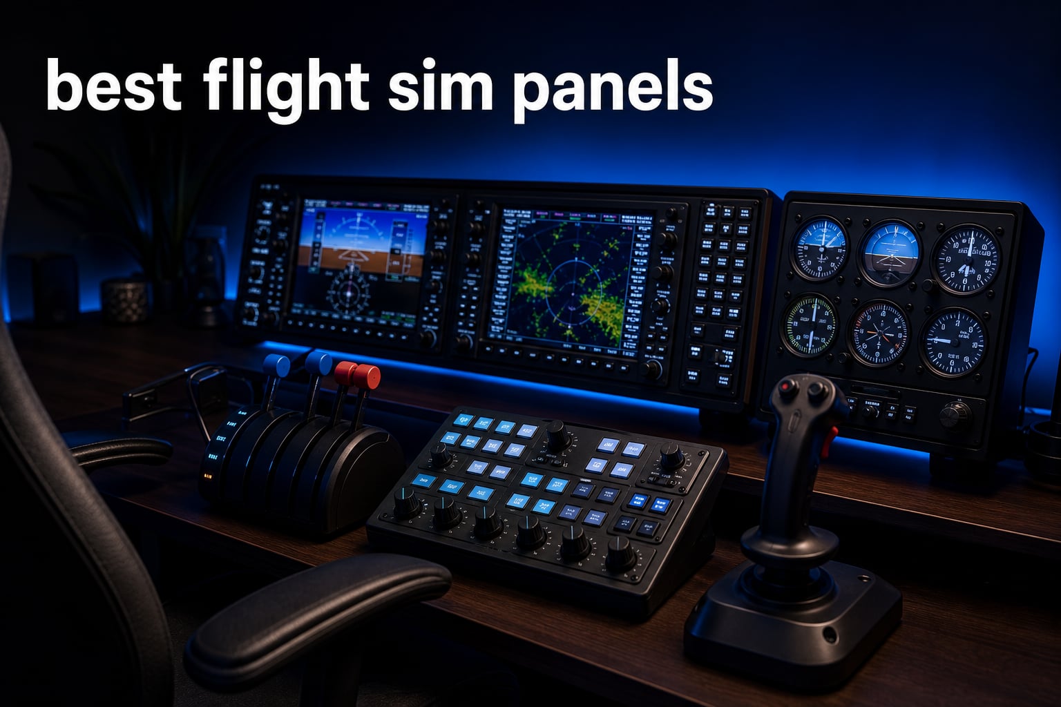 best flight sim panels
