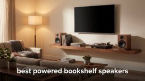 best powered bookshelf speakers