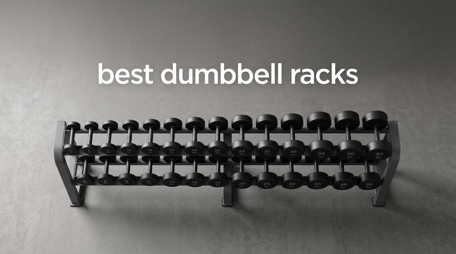 best dumbbell racks