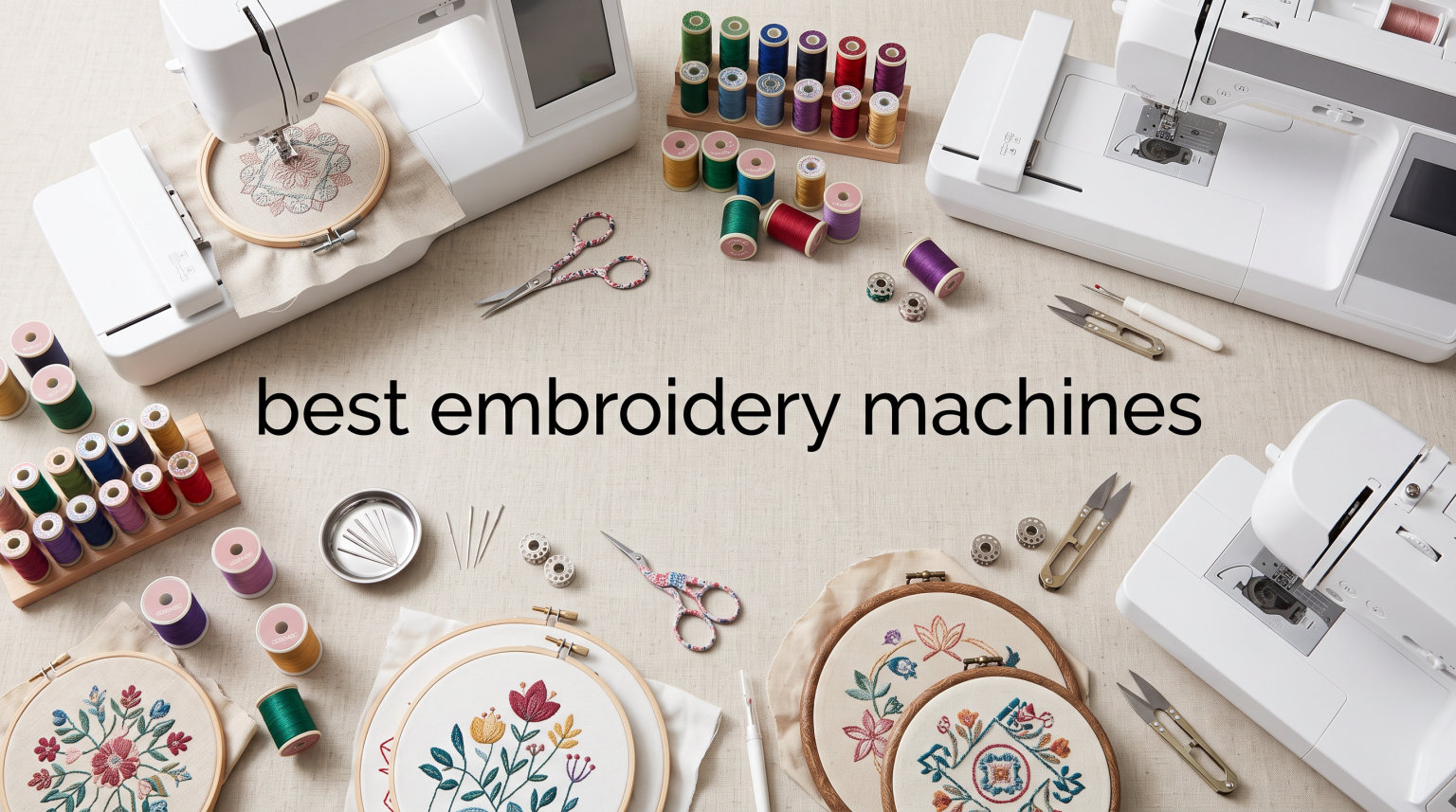 best embroidery machines
