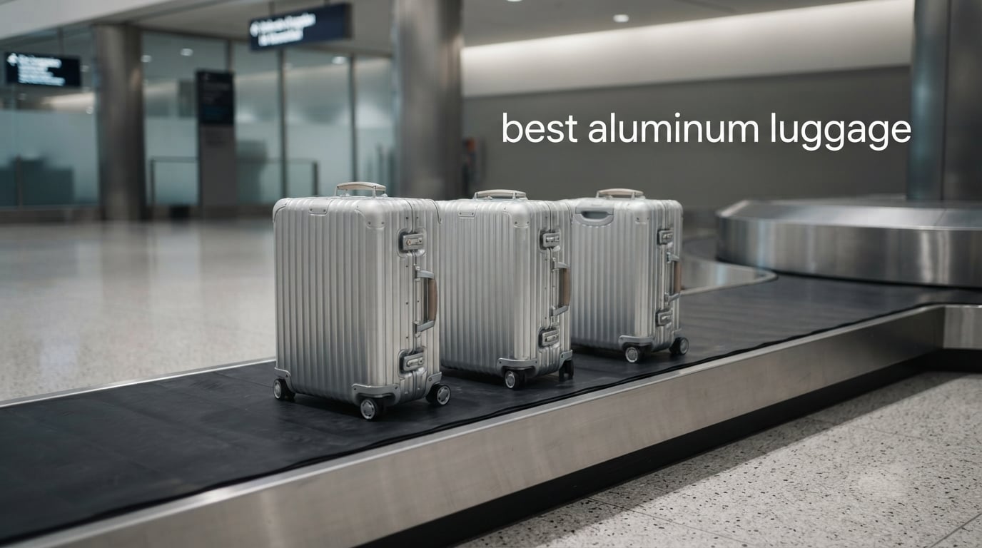 best aluminum luggage