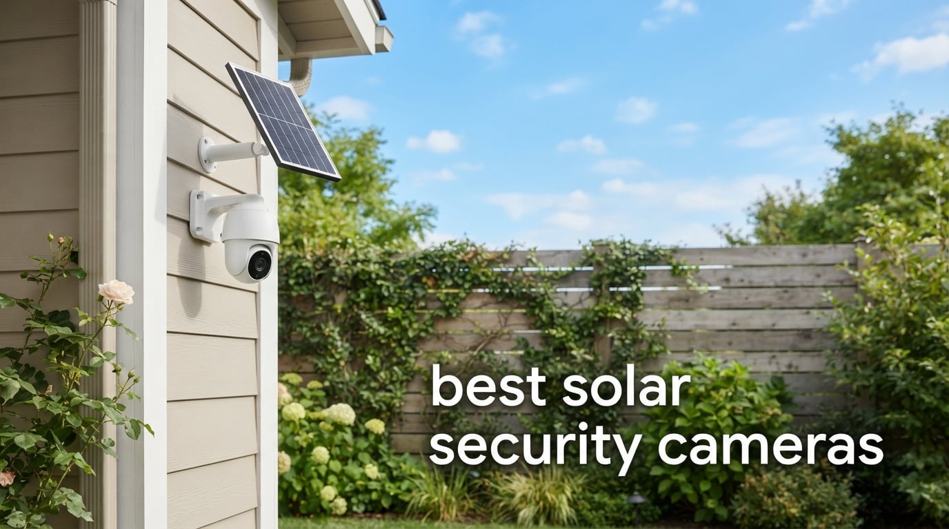 best solar security cameras