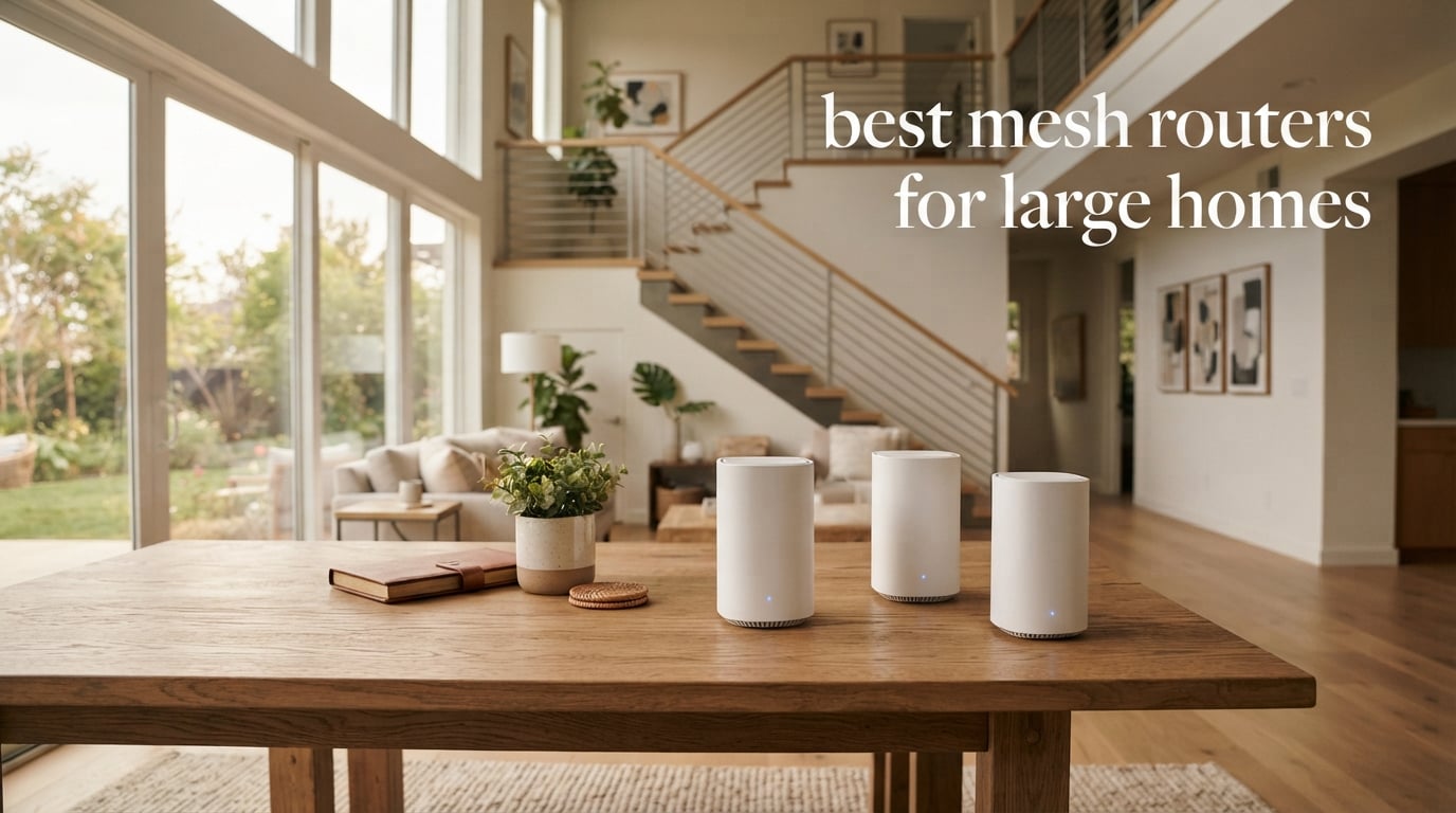 best mesh routers for large homes
