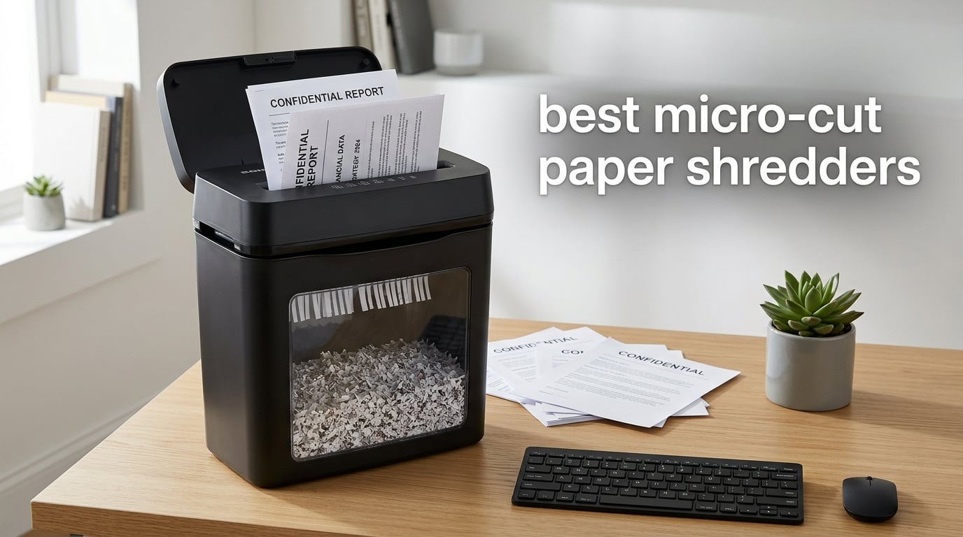 best micro-cut paper shredders
