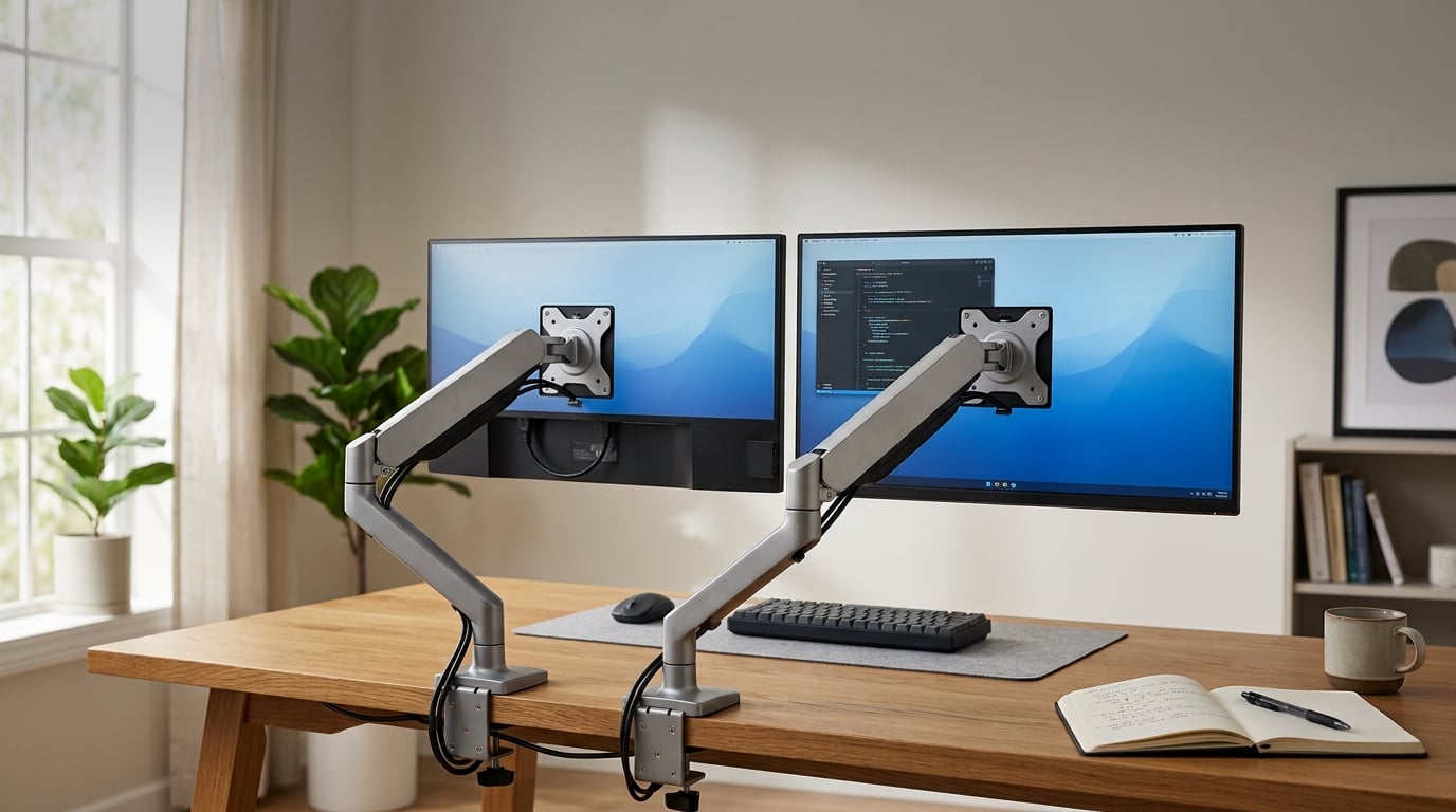 best dual monitor stands