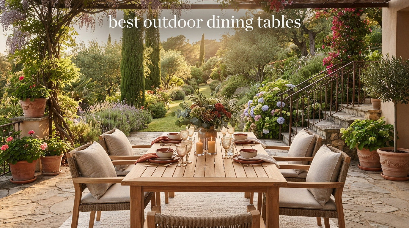 best outdoor dining tables