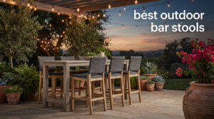 best outdoor bar stools