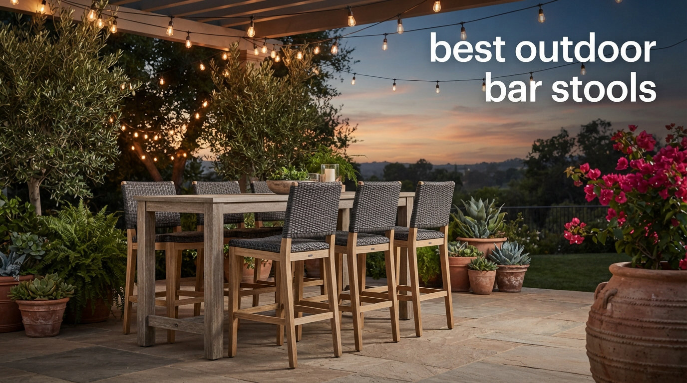 best outdoor bar stools