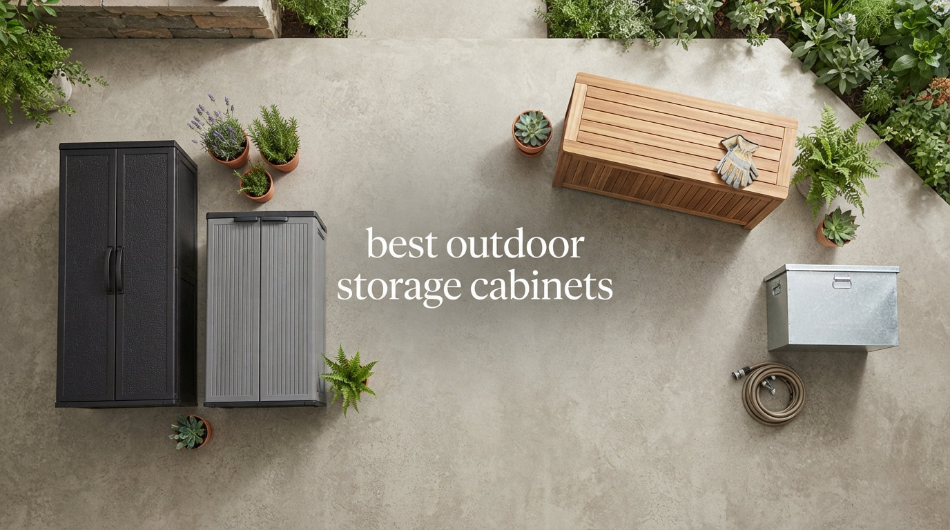 best outdoor storage cabinets