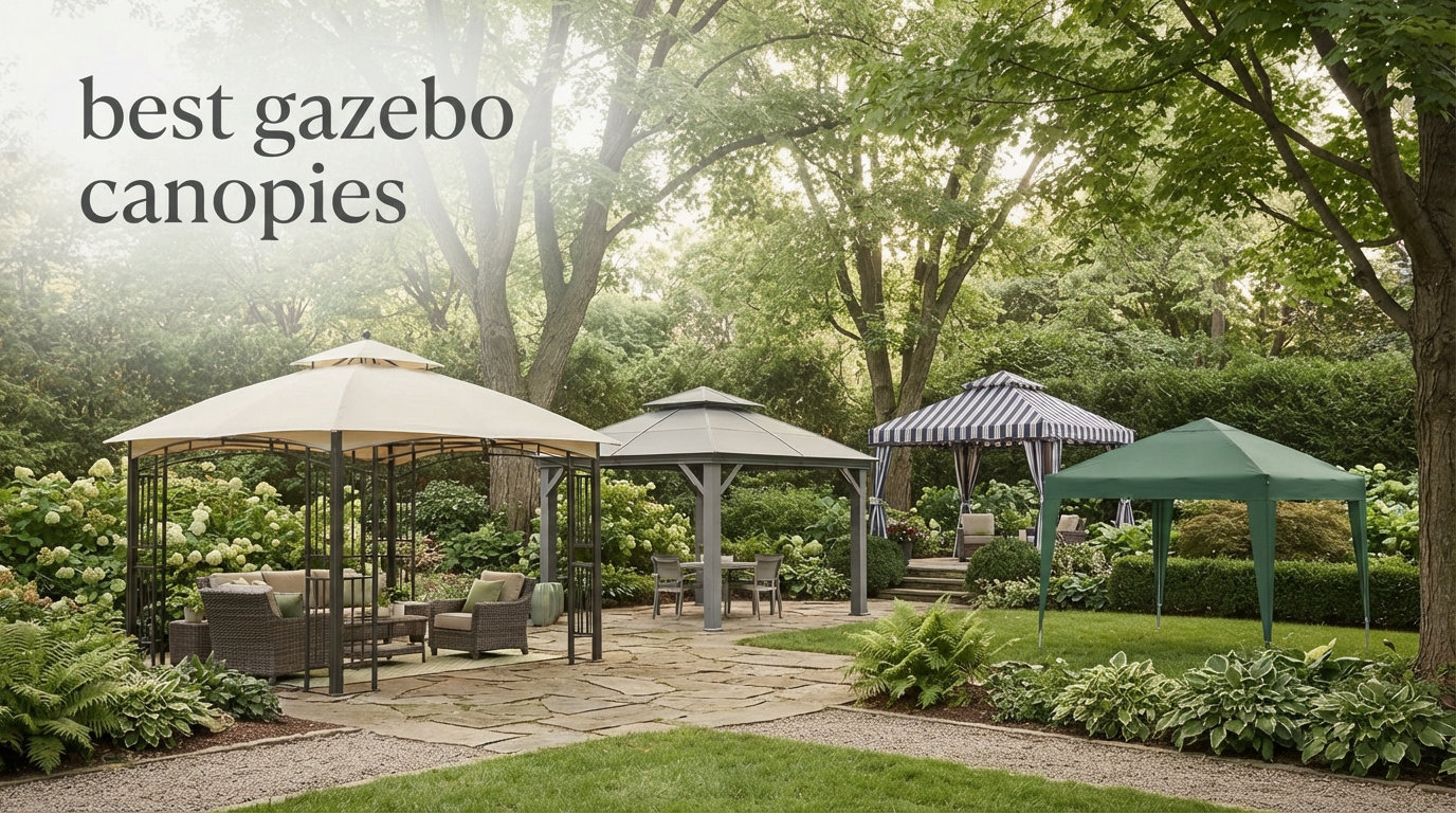 best gazebo canopies