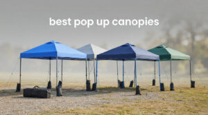 best pop up canopies