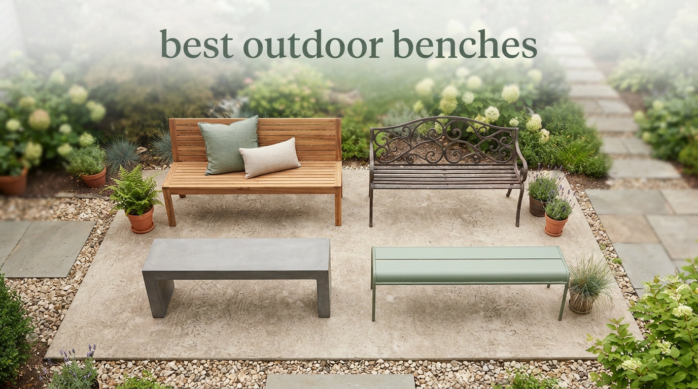best outdoor benches