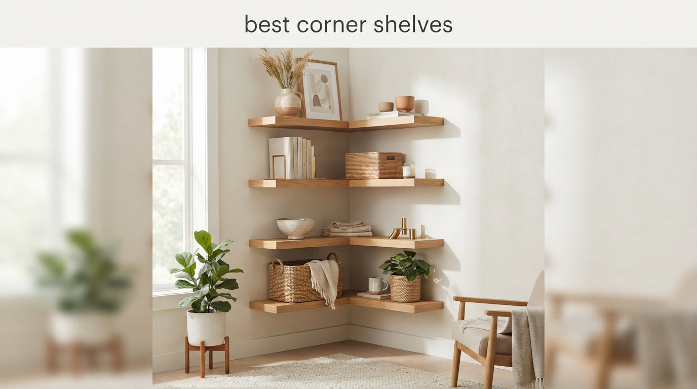 best corner shelves