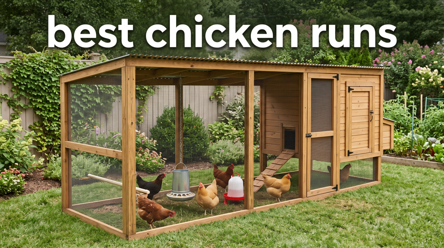 best chicken runs