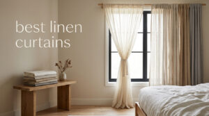 best linen curtains
