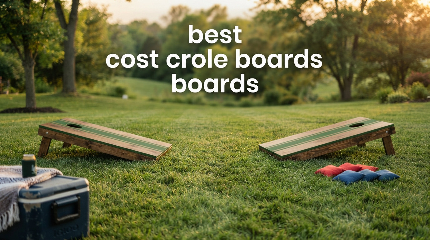 best cornhole boards