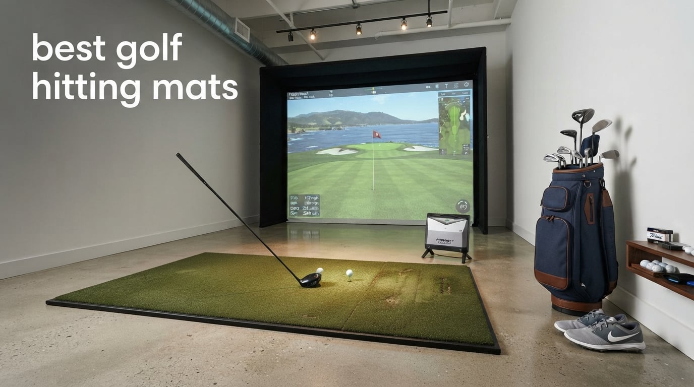 best golf hitting mats