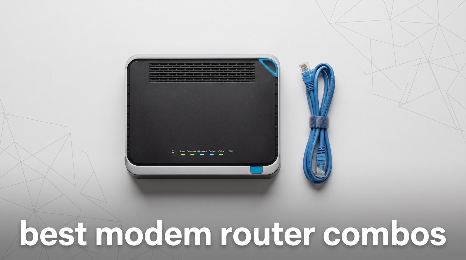 best modem router combos