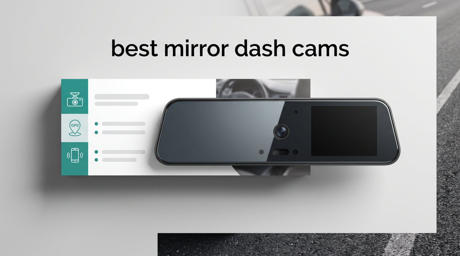 best mirror dash cams