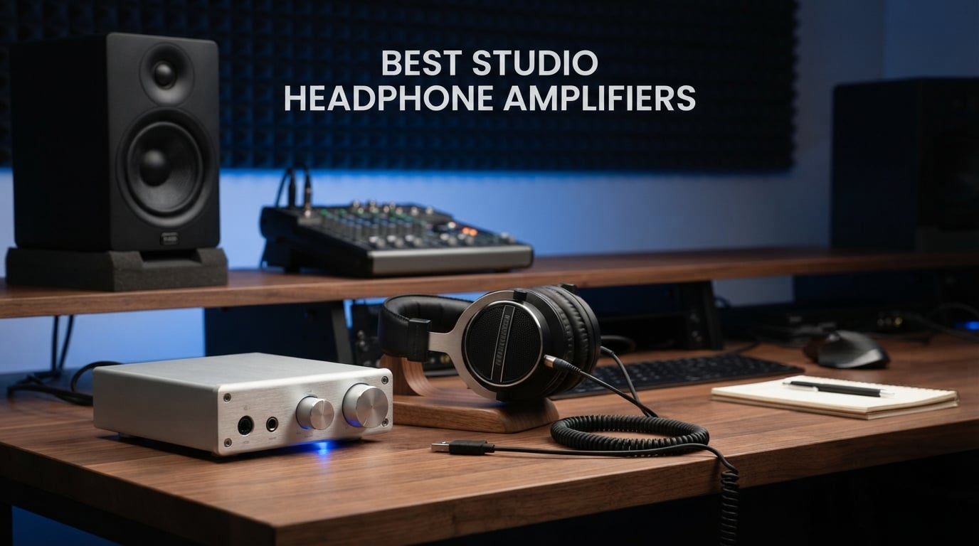 best studio headphone amplifiers