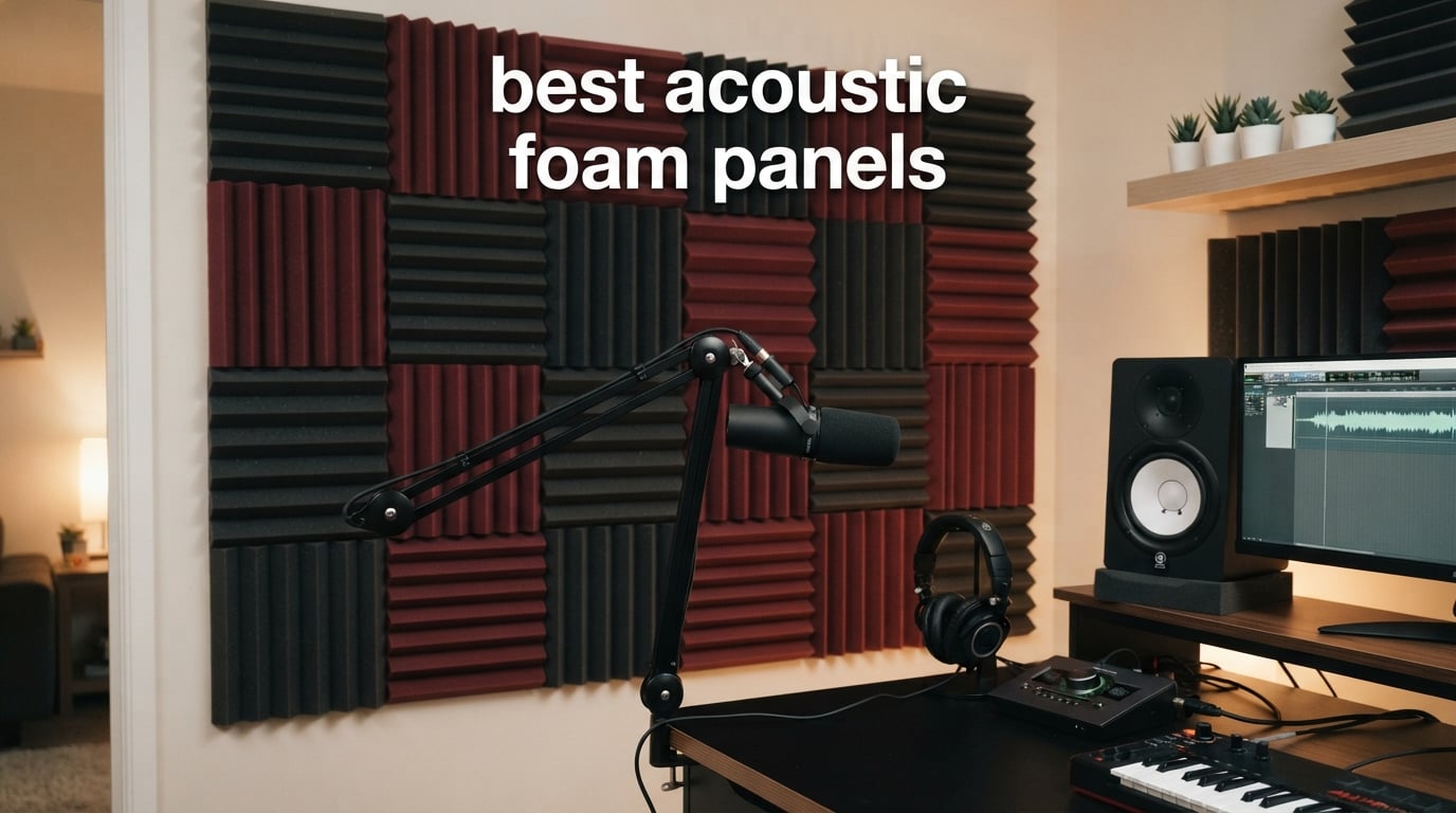 best acoustic foam panels