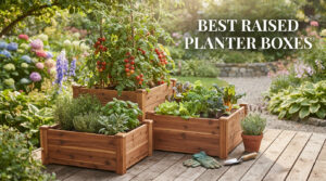 best raised planter boxes