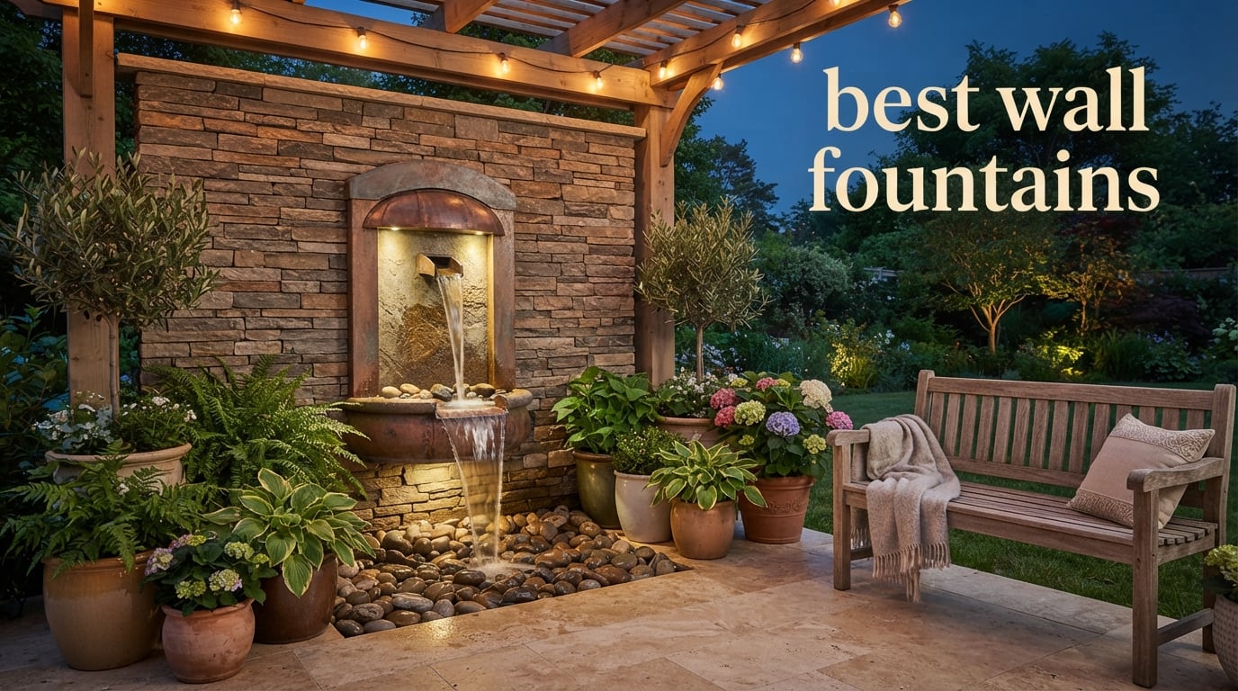 best wall fountains