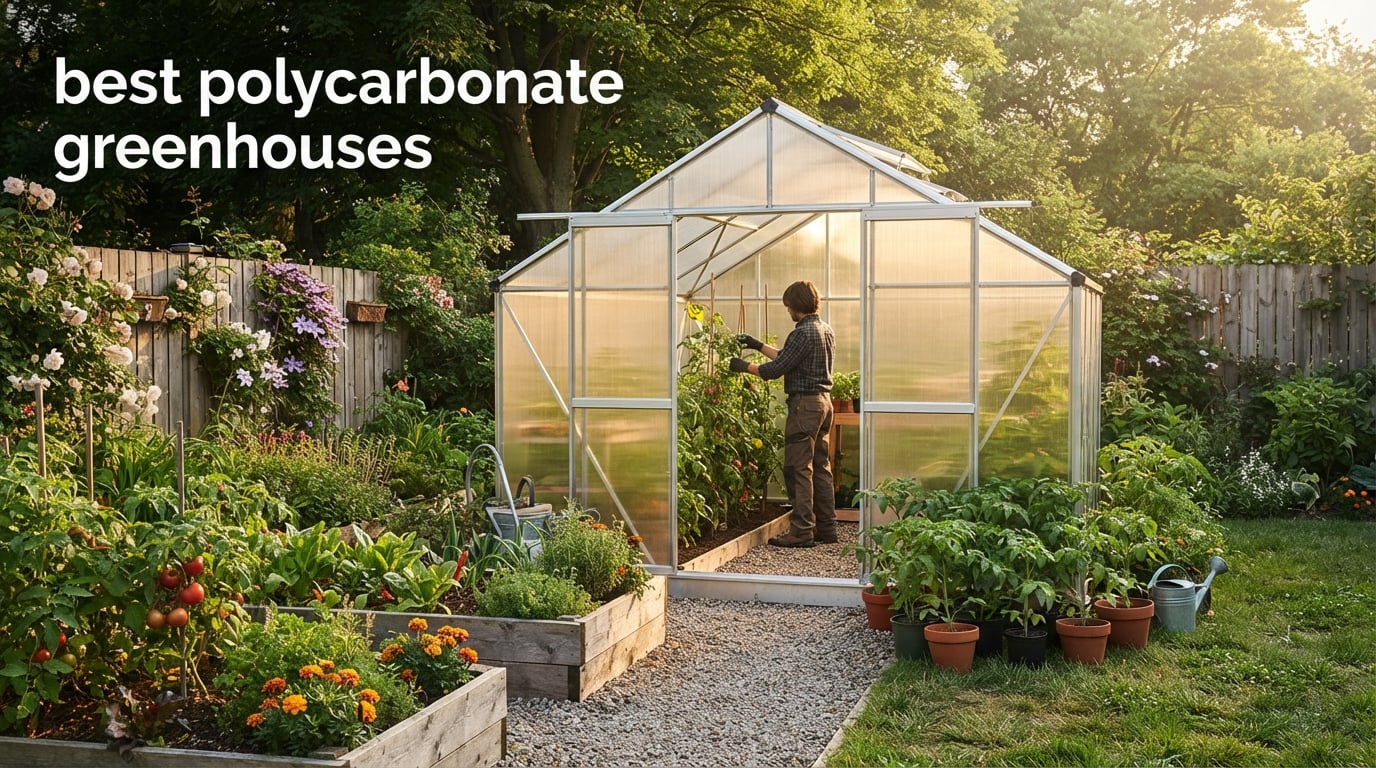 best polycarbonate greenhouses