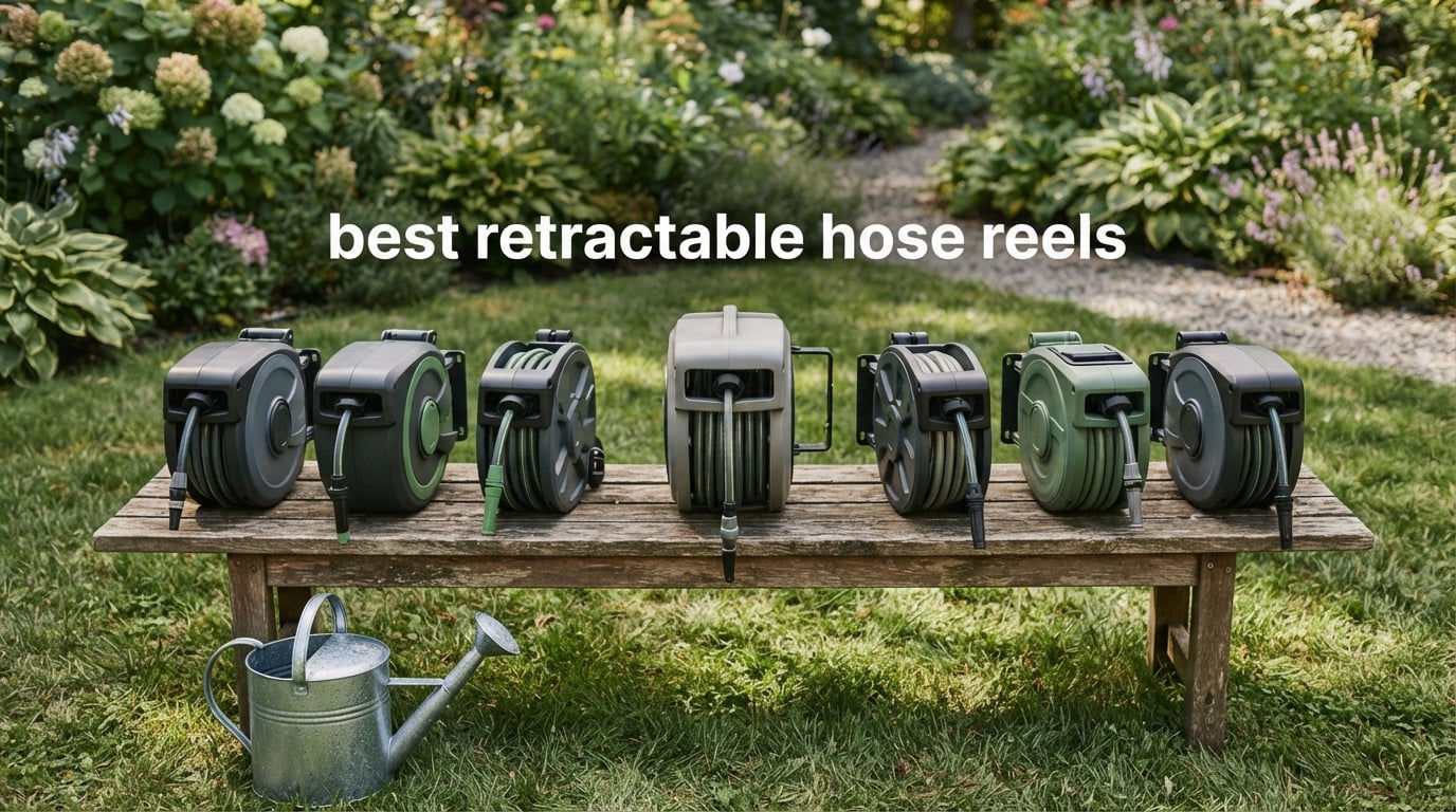 best retractable hose reels