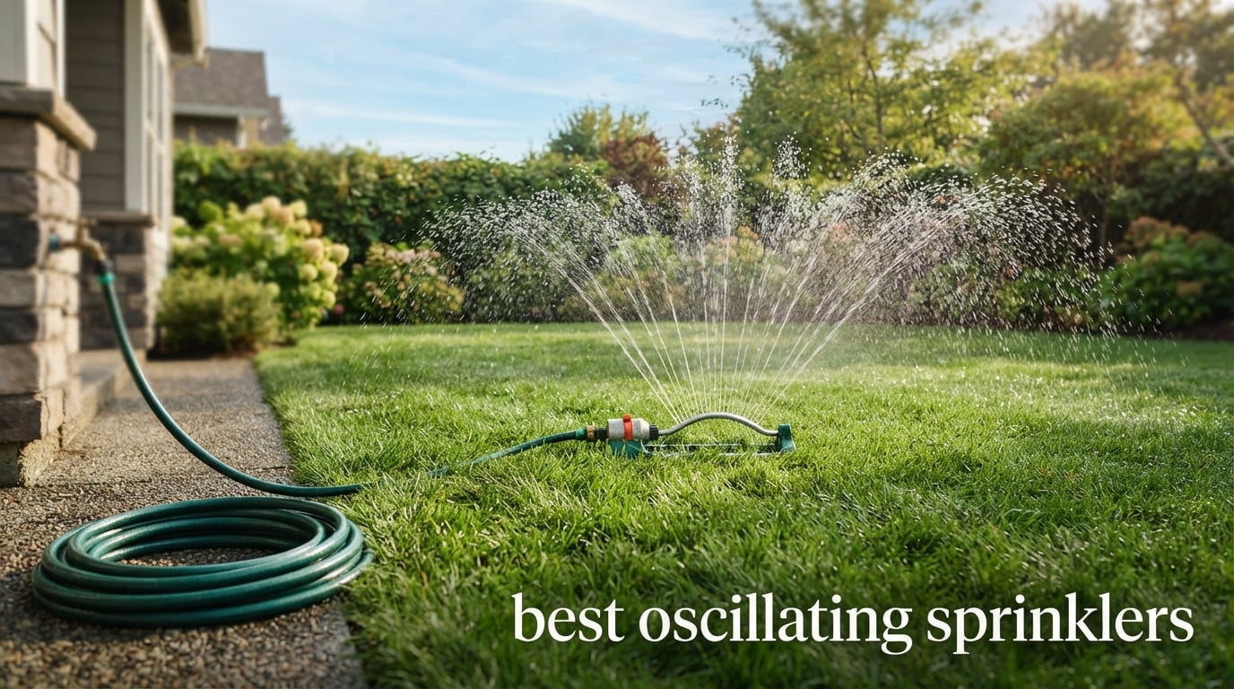 best oscillating sprinklers
