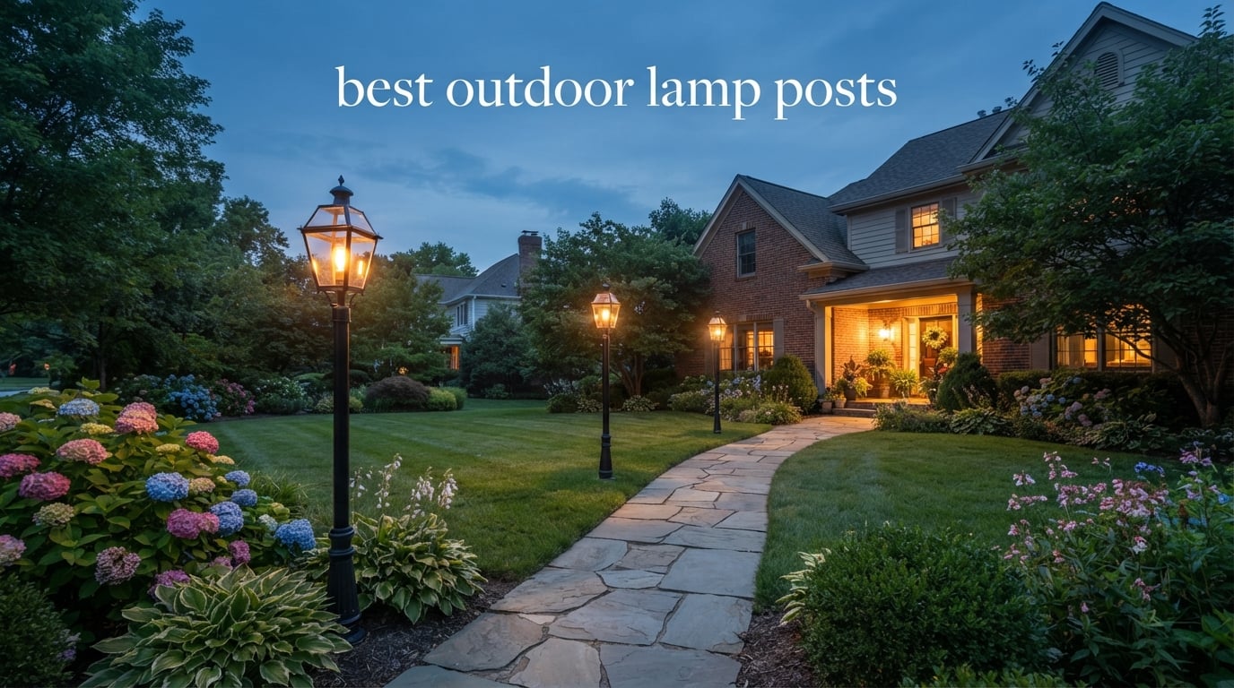 best outdoor lamp posts