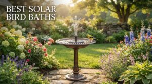 best solar bird baths
