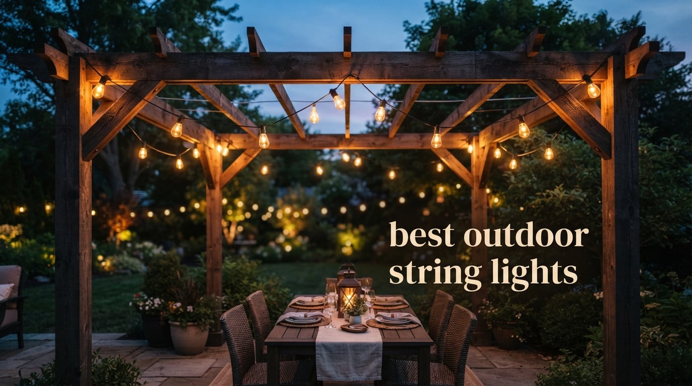best outdoor string lights