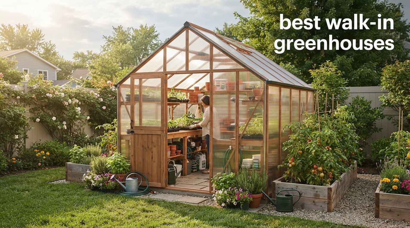 best walk-in greenhouses