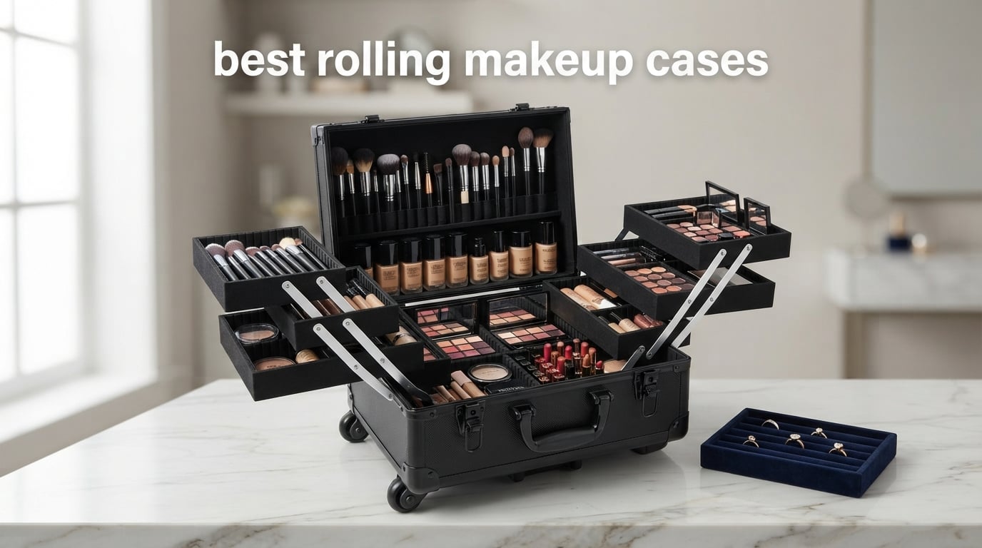 best rolling makeup cases