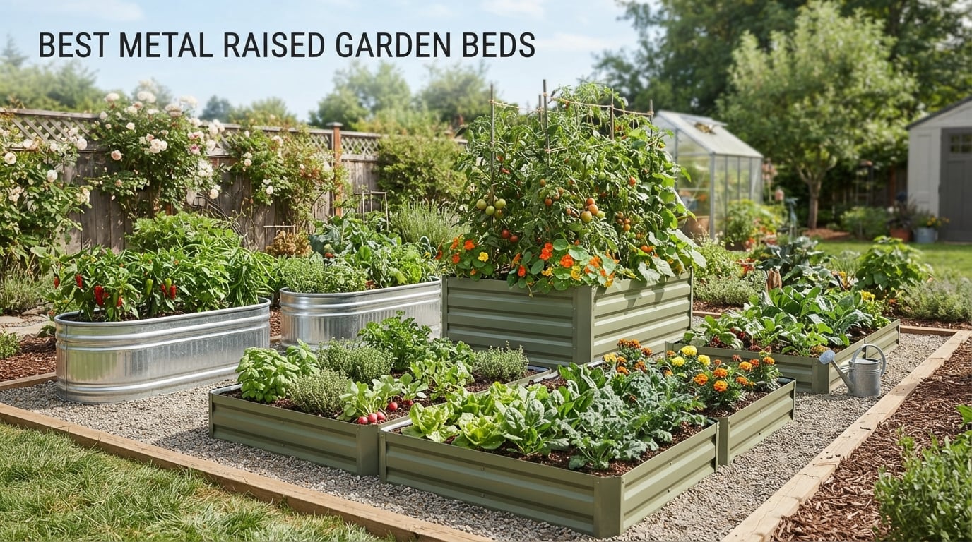 best metal raised garden beds