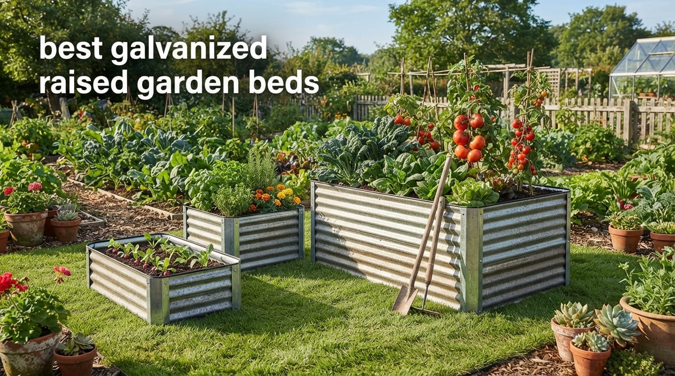 best galvanized raised garden beds