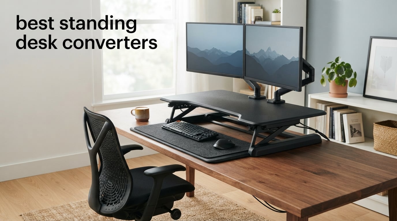 best standing desk converters