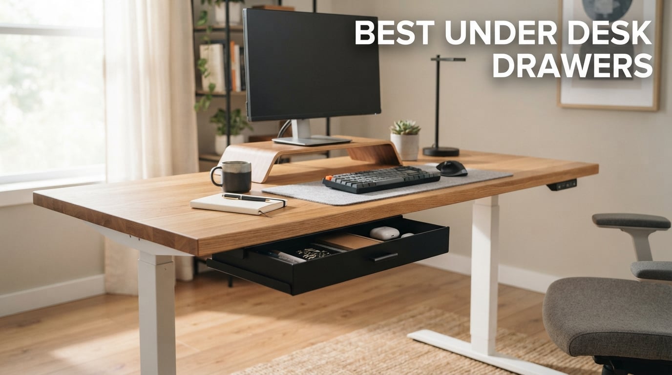 best under desk drawers