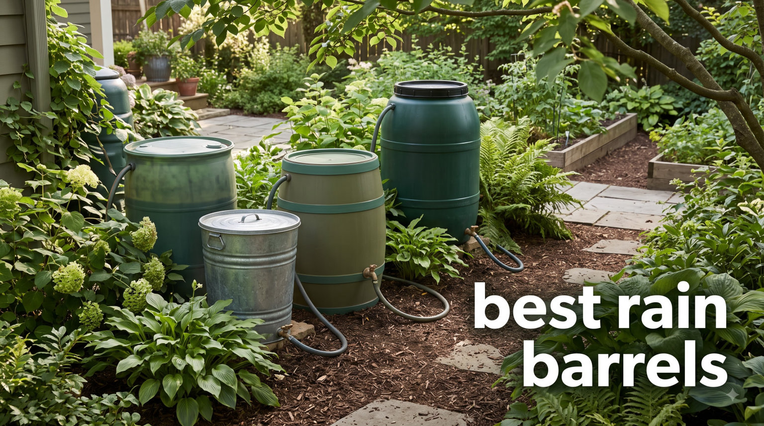 best rain barrels