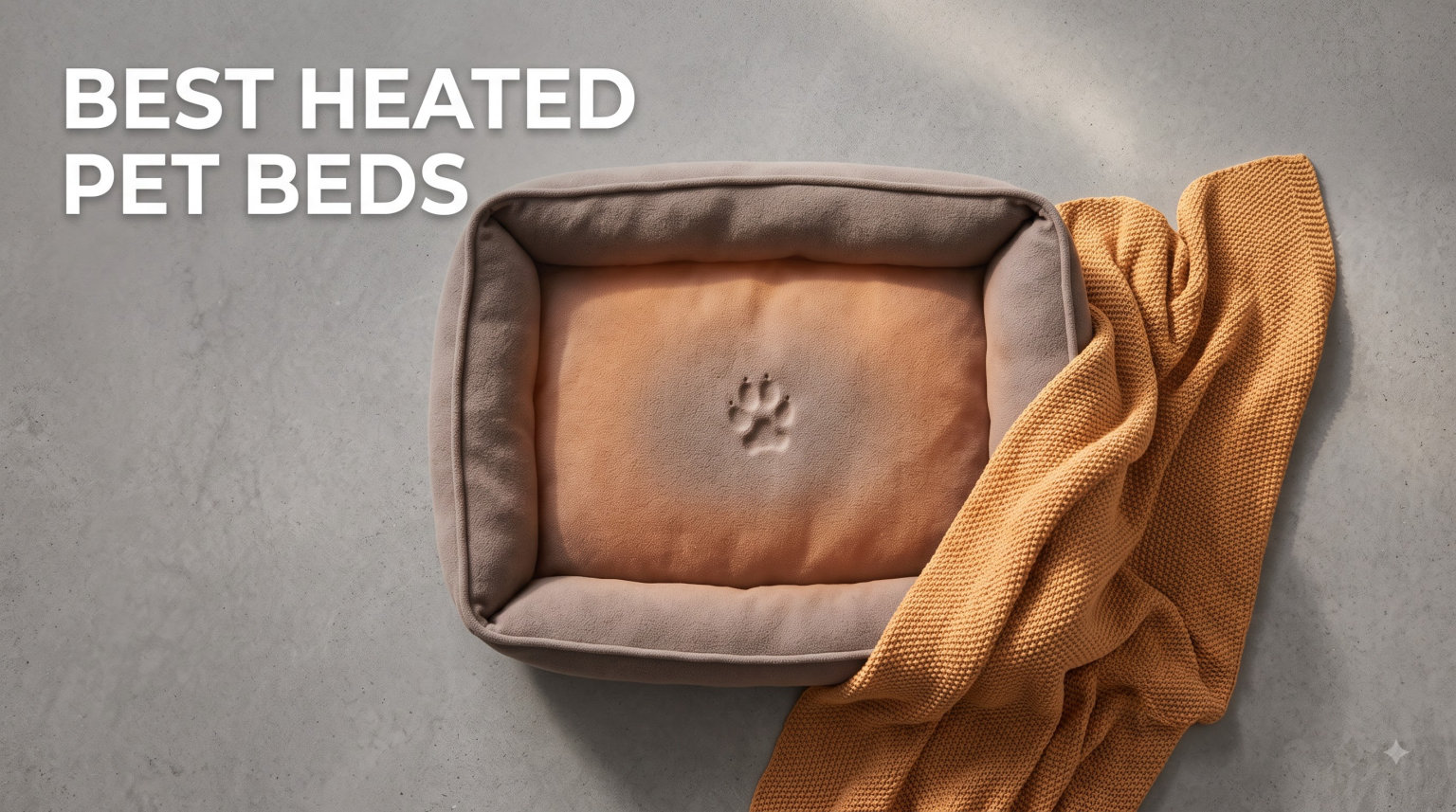 best heated pet beds