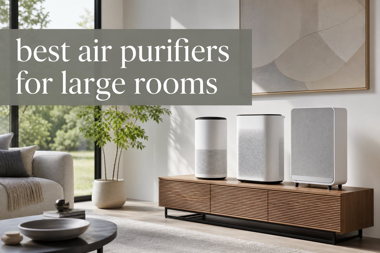 best air purifiers for large rooms