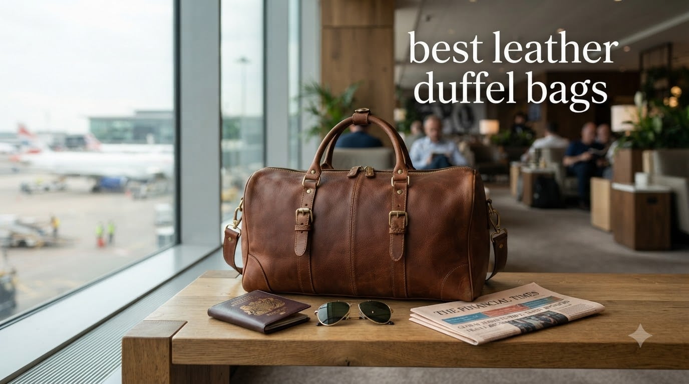 best leather duffel bags