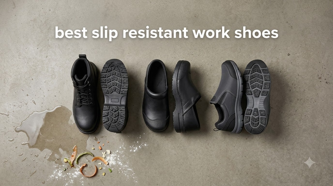 best slip resistant work shoes
