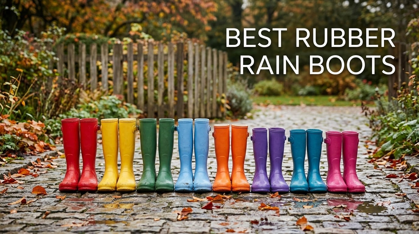 best rubber rain boots