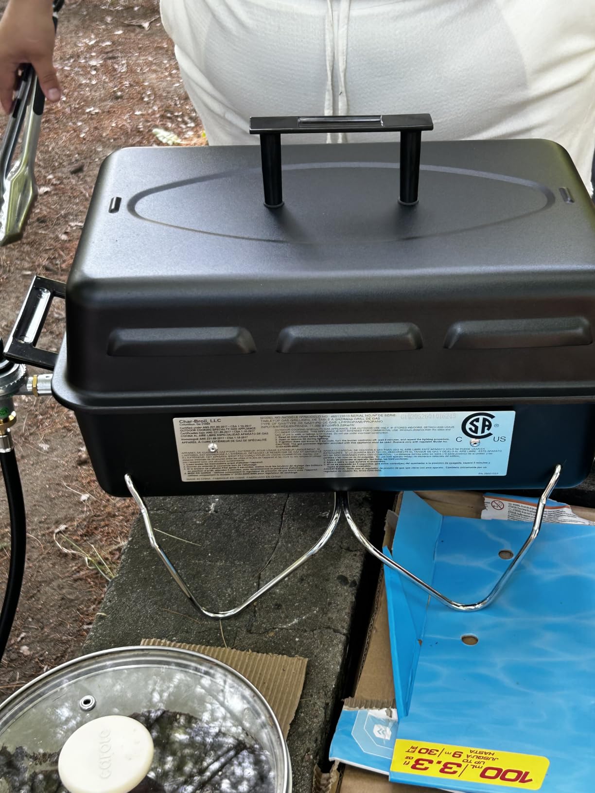 Charbroil Portable Convective 1-Burner Propane Gas Grill - 465133010 customer photo 2