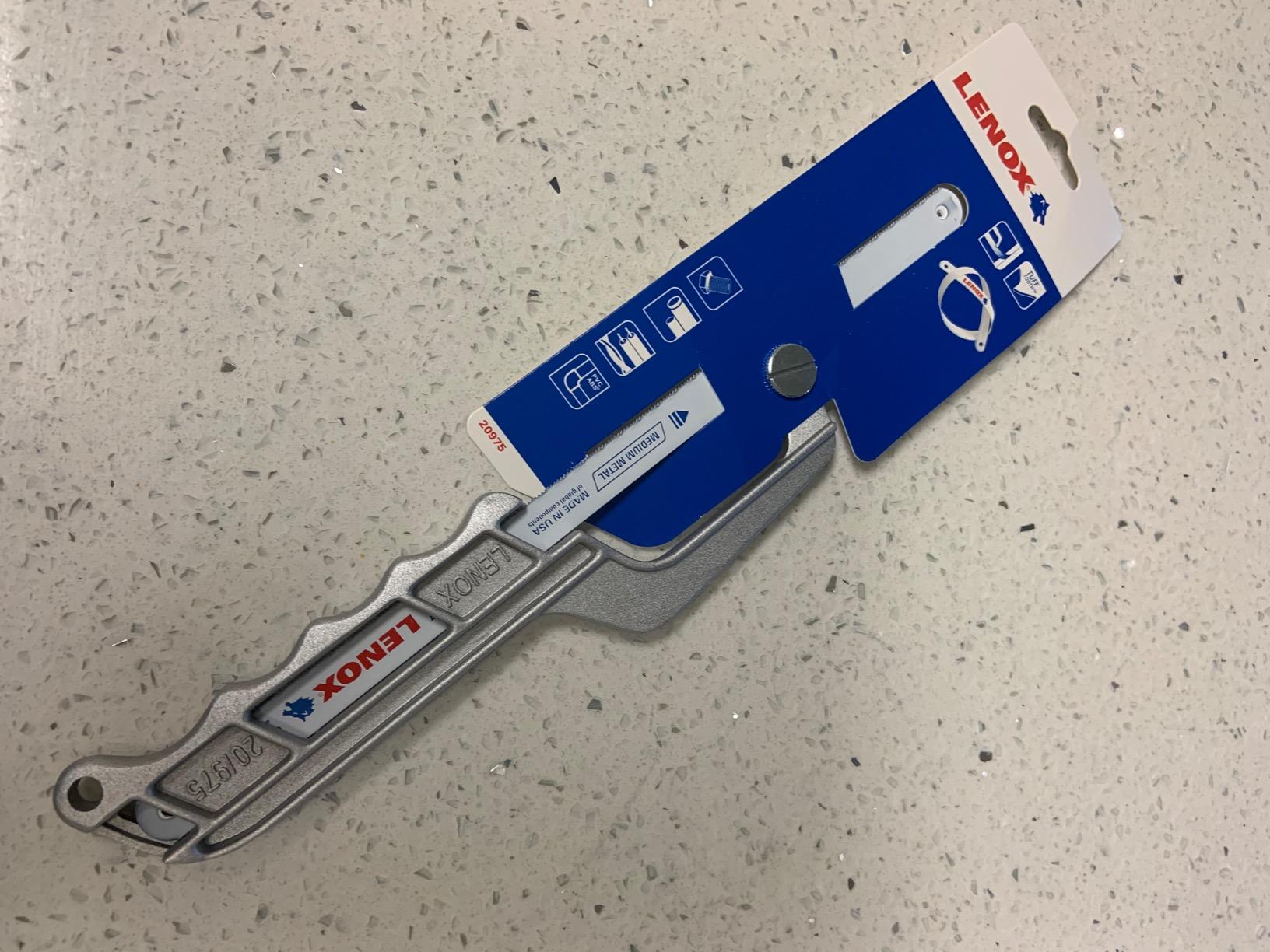 Lenox Heavy Duty Aluminum Hacksaw 975 customer photo 2