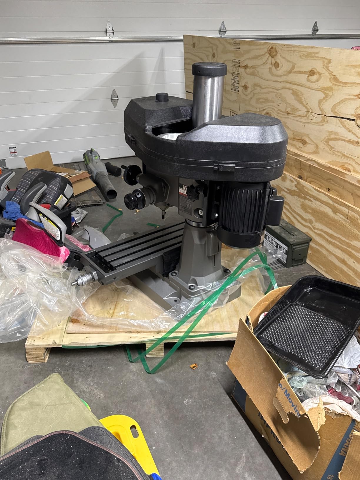 JET 18-Inch Mill Drill Machine, 2 HP, 115/230V 1Ph (Model JMD-18) customer photo 1